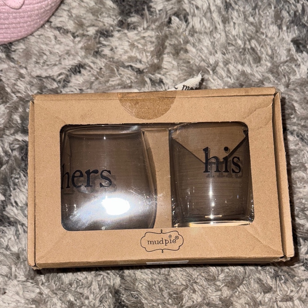 NWT his & hers glasses